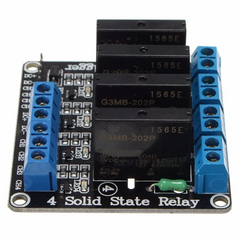 4 Channel Solid State Relay – 4-channel SSR for efficient switching. -Relay Module -Robocraze