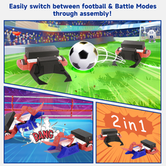 ACEBOTT QD028 ESP32 2-in-1 Football & Battle Car Robotics Kit