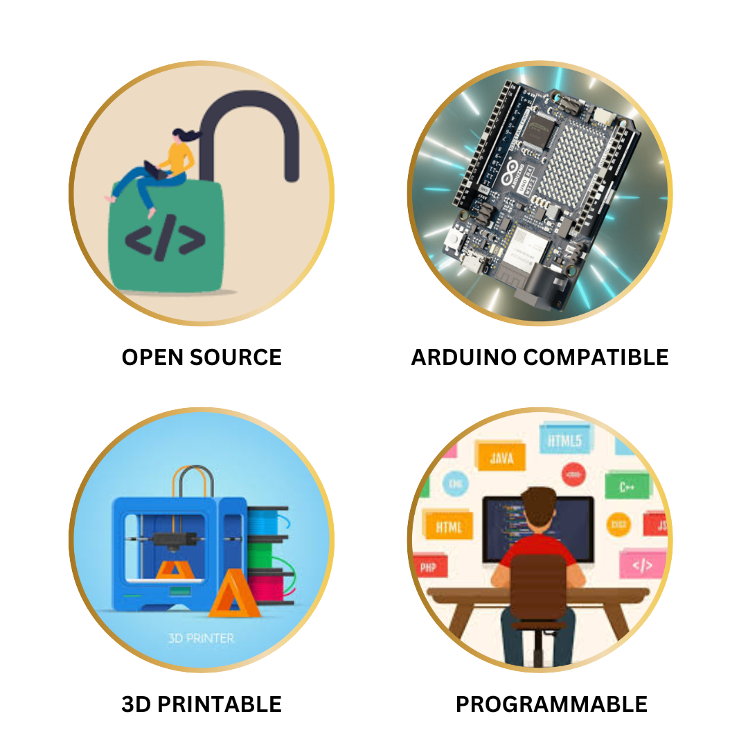 Otto DIY Kit for Interactive Robot (Arduino) – Open-source DIY Kits, STEM Kits, Robot Kits -Robocraze