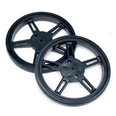 60MM 360° Continuous Rotation Wheel for SG90/MG90 RW60 -Motors & Mechanical -Motor Wheels & Chassis -Robocraze