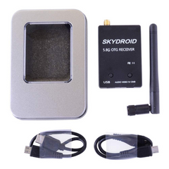 SKYDROID UVC Mini FPV Receiver 5.8G 150CH – FPV receiver for drones & aircraft models. -DIY Drone Parts -Robocraze