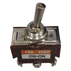 DPDT 6 Pin Toggle Switch ON-OFF-ON (15A 250V) – High-power DPDT toggle switch - Mini Switch - Robocraze