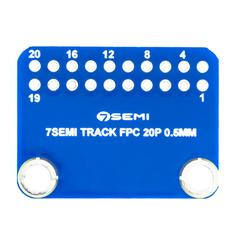 7Semi 0.5mm FFC FPC Connector Breakout Board (20 Pin) -Electronic Modules -Breakout Boards -Robocraze