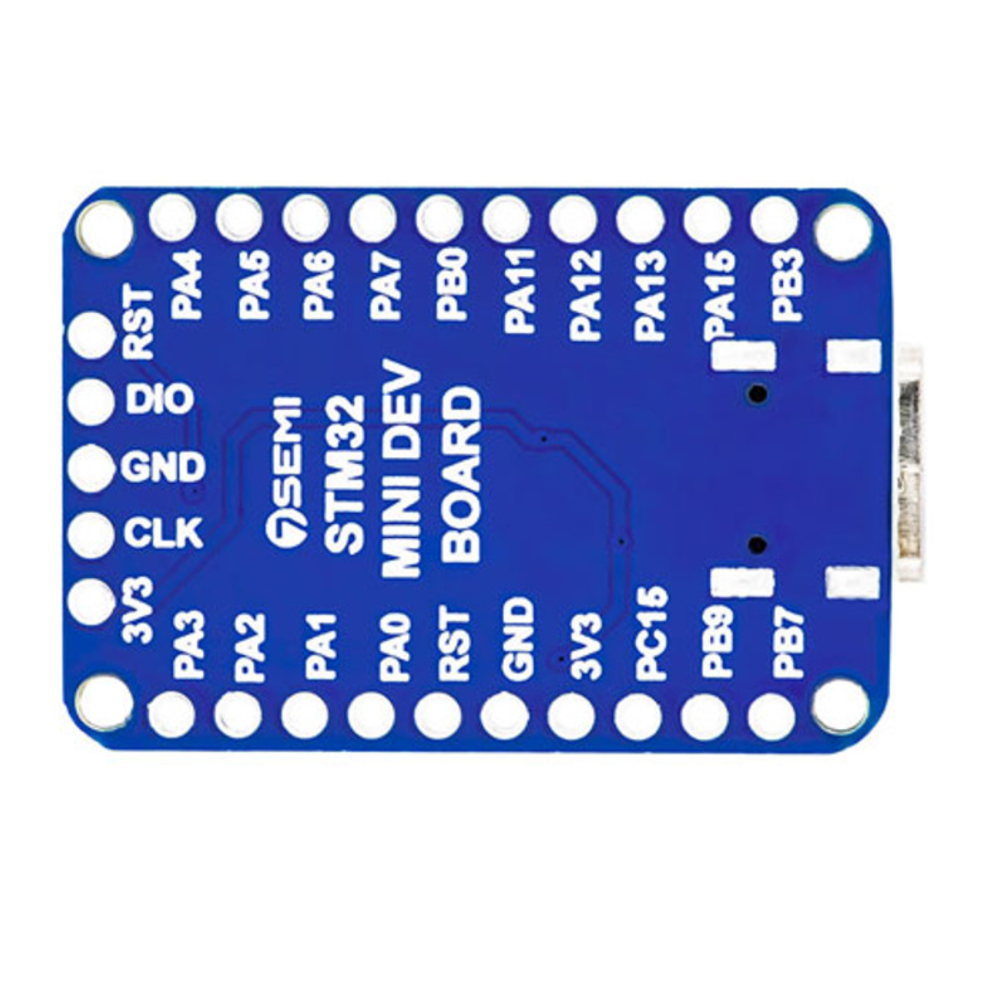 7Semi Anchor STM32 Mini Development Board with STM32G030F6P6 MCU-Development Board -STM32 -Robocraze