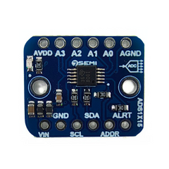 ADS1115 4-Channel 16bit ADC Breakout Board with PGA I2C -7Semi -Electronic Modules -Breakout Boards -Robocraze