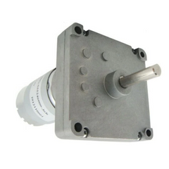 DC Rectangle Gear motor 12V 300 RPM with High Torque -Motors & Mechanical -Rectangle Geared Motor -Robocraze