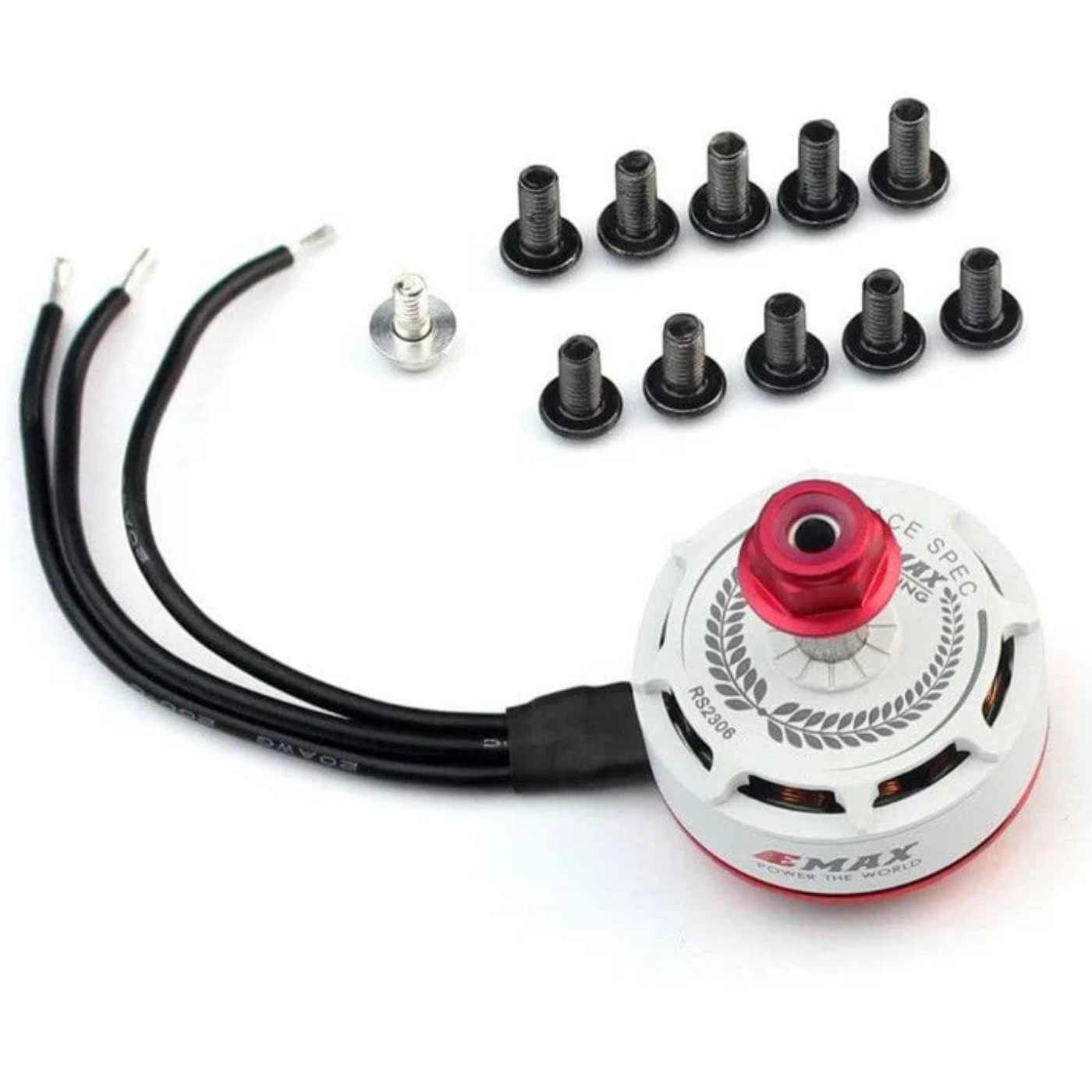 Emax RS2306 2550 KV White Edition Race Spec Motor -Drone Parts -Drone Motors -Robocraze