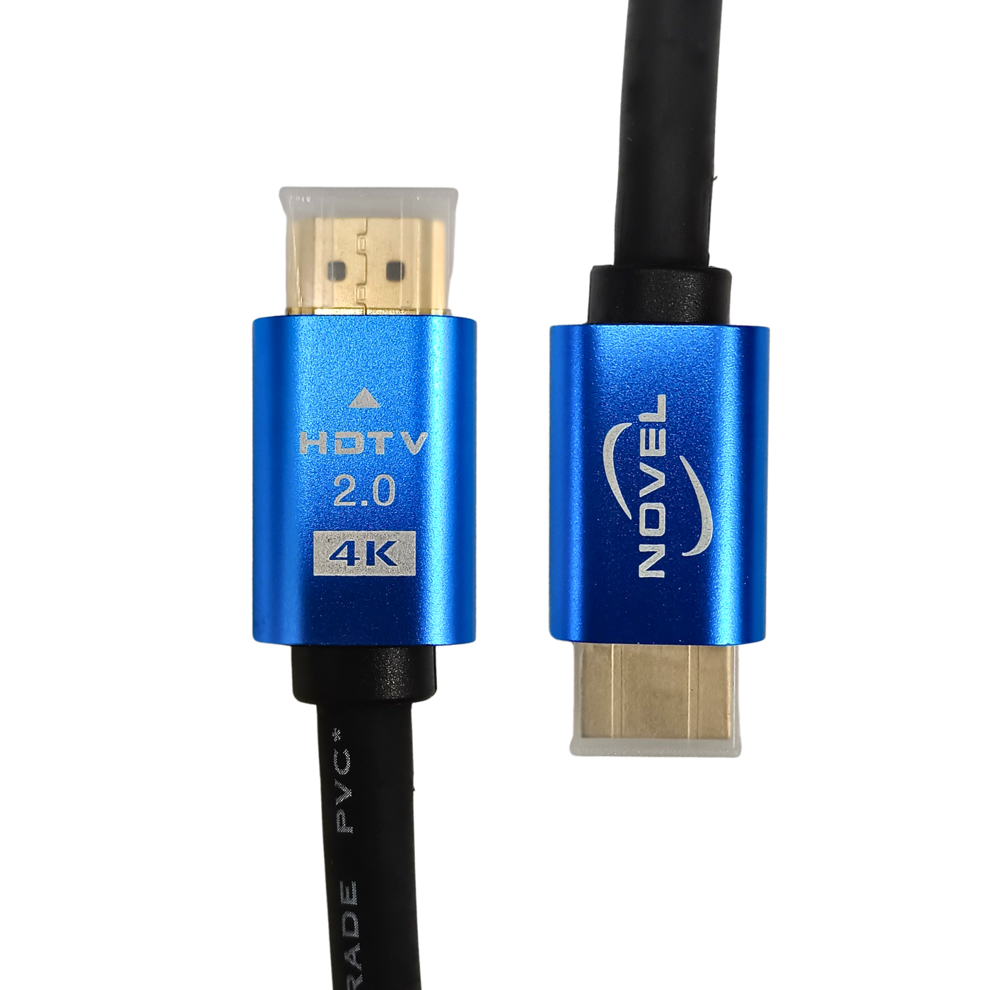 NOVEL 4K Ultra HD High-Speed HDMI Cable with Metal Connectors – 1.5 Meters -Cables -HDMI -Robocraze