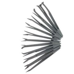 SD 10-15 Anti-static Tweezer Set – Precision tweezers for repair work – anti-static tweezer - Hand Tool - Robocraze