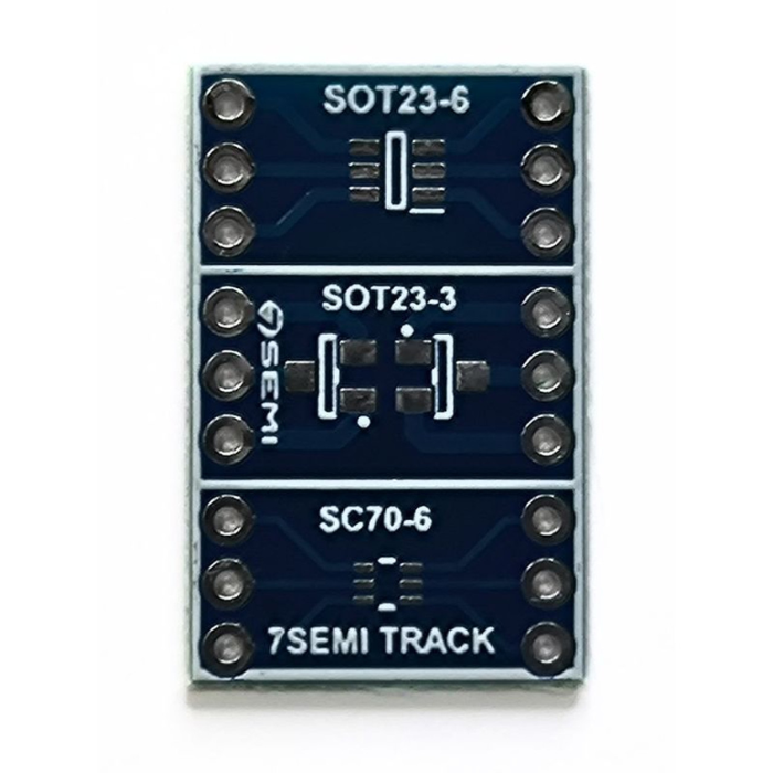 SOT23-6 SOT23-3 SC70-6 Adapter PCB Board -7Semi -Electronic Modules -Breakout Boards -Robocraze