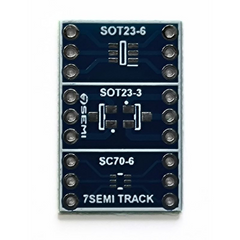 SOT23-6 SOT23-3 SC70-6 Adapter PCB Board -7Semi -Electronic Modules -Breakout Boards -Robocraze