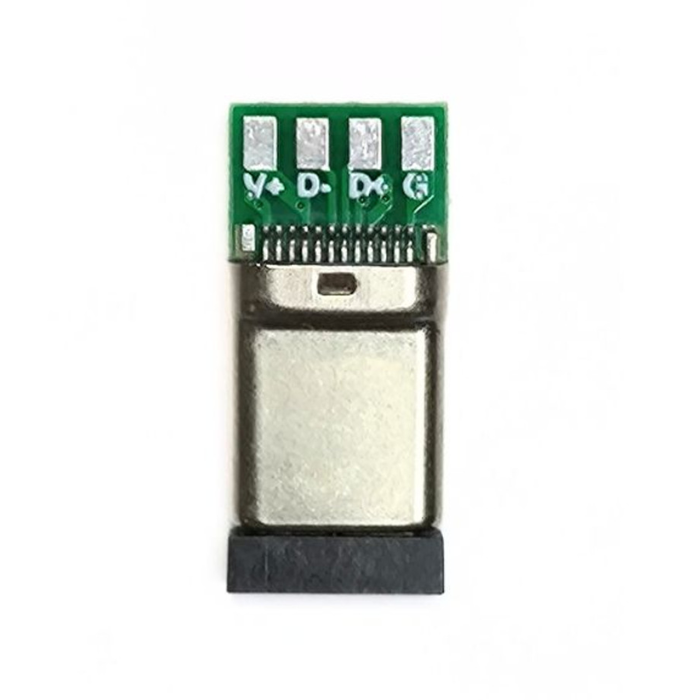 USB Type C PCB Male Breakout (4 Pin) -7Semi -Electronic Modules -Breakout Boards -Robocraze