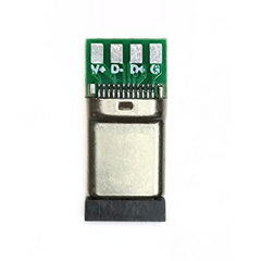 USB Type C PCB Male Breakout (4 Pin) -7Semi -Electronic Modules -Breakout Boards -Robocraze