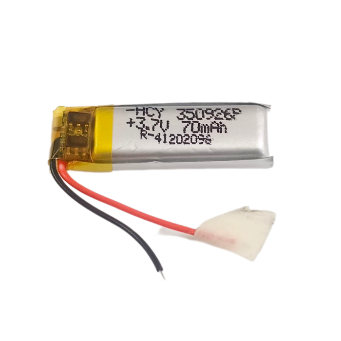 Witty Fox 70mAh Rechargeable 3.7V Lithium Polymer Battery -Drone Battery -Robocraze