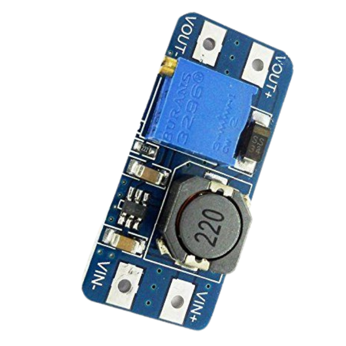 MT3608 DC-DC Boost Module – MT3608 module for efficient voltage boosting. -Power Converter -Robocraze