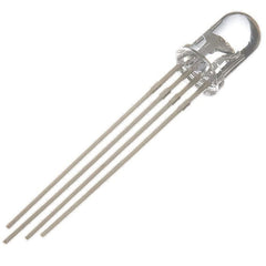 RGB LED (Common Anode) (Pack of 10) – High-quality LED for lighting & indicators - Electronic Components - Robocraze