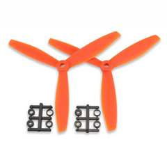 Gemfan 6040 6x4 Glass Fiber Nylon 3-Blade Drone Propeller (1 Pair) for FPV Drones & Quadcopters -Robocraze