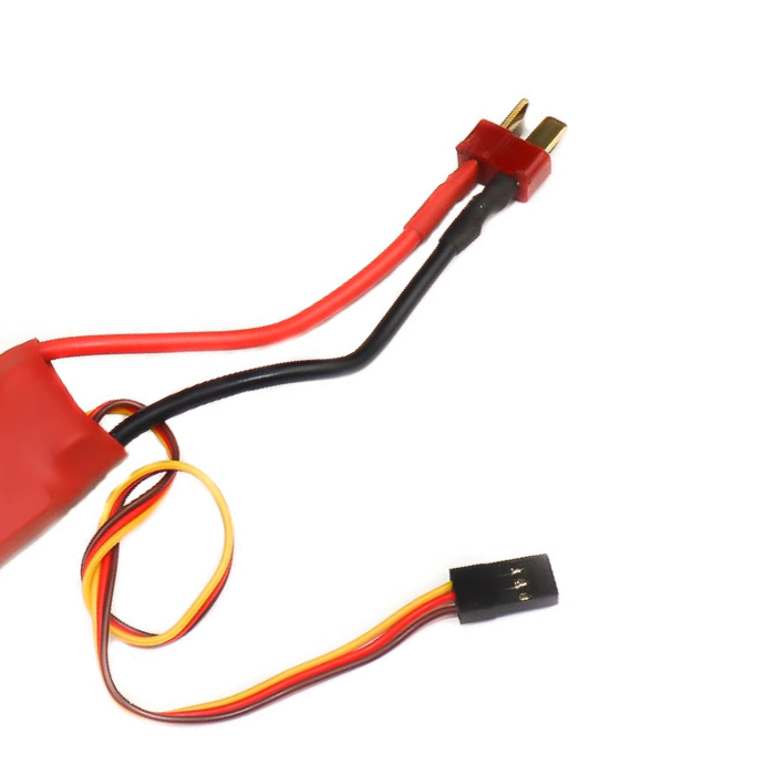 SimonK Red 30A BLDC ESC (With Connectors) – For FPV drones. -DIY drone parts -Robocraze