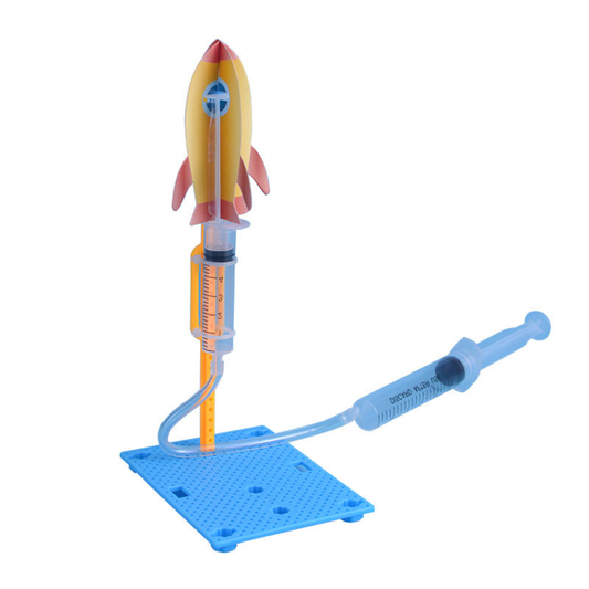Pludo Air Force Fun DIY Science Kit – Learn Air Pressure & Rocket Launch Concepts for Ages 8–11 | Grade 3–5 -DIY Kit -Pludo Educational Kit - Robocraze