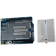 Arduino UNO Prototyping Shield – Expand Arduino projects with this prototyping shield. Electronic Components - Robocraze