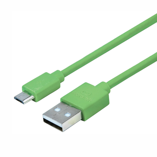 Micro:bit USB 2.0 Micro B Cable 300mm High-Speed Data Cable - Green