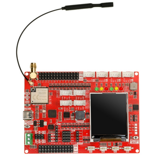 Elecrow LoRaWAN RA-08H Development Board – RA-08H board with RP2040 & LCD for IoT. -Robocraze