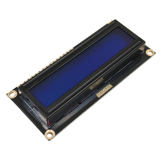 16x2 LCD (Blue) - 16x2 blue LCD display for microcontroller & DIY projects. -Arduino LCD Display -Robocraze