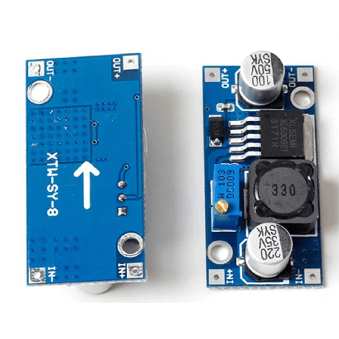 XL6009 Boost Module – High-efficiency XL6009 boost converter for DC power applications. -Power Converter -Robocraze