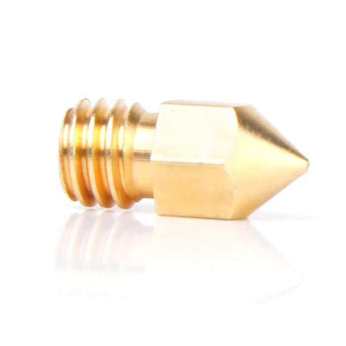 0.2mm copper nozzle for Makerbot MK8 extruder high precision -Extruder Nozzle -Robocraze