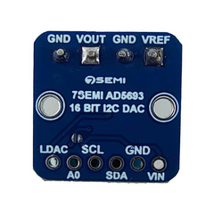 AD5693R 16Bit I2C DAC Breakout Board -7Semi -Electronic Modules -Breakout Boards -Robocraze