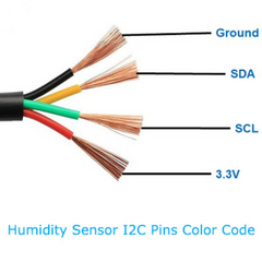BME280 Humidity & Temperature Sensor Probe -7Semi -Sensors -Temperature Sensor -Robocraze