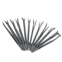 SD 10-15 Anti-static Tweezer Set – Precision tweezers for repair work – anti-static tweezer - Hand Tool - Robocraze
