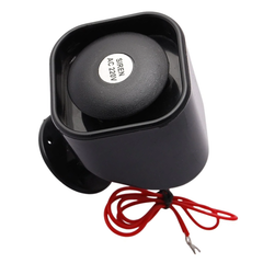 SQR117 - 220V AC Square Siren – High-voltage loud siren for security systems. -Electronic Components - Robocraze
