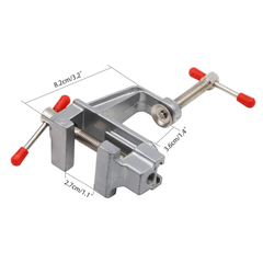 Small Bench Vice Clamp for PCB – Secure PCB holder for soldering & repairs – PCB clamp - Hand Tool - Robocraze