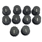 Potentiometer Knobs (Pack of 10) – Ergonomic knobs for potentiometer control - Electronic Components - Robocraze