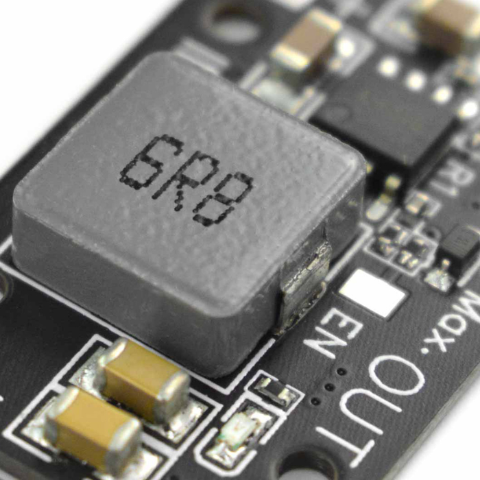 DFRobot 20W DC-DC Buck Converter Power Module 7-24V to 5V 4A - buck converter module - Robocraze