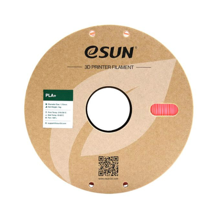 eSun 1.75mm 3D Printing Filament PLA+ 1kg Pink Color -3D Printers/Pens -Filaments -Robocraze