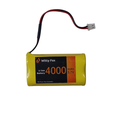Witty Fox 3.7V 4000mAh Li-ion Battery – Compact & efficient battery. -Lithium Battery -Robocraze