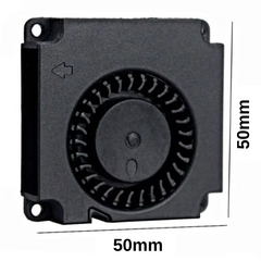 DC 12V 4CM 5010 Double Ball Cooling Fan Durable Turbo Blower for 3D Printer