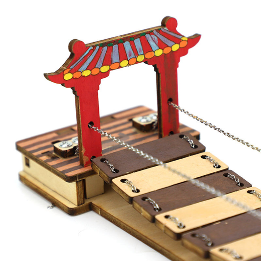 Pludo Tension Tech DIY Science Kit – Learn Force & Tension Through Bridge Building for Ages 8–11 | Grade 3–5 -DIY Kit -Pludo -Robocraze