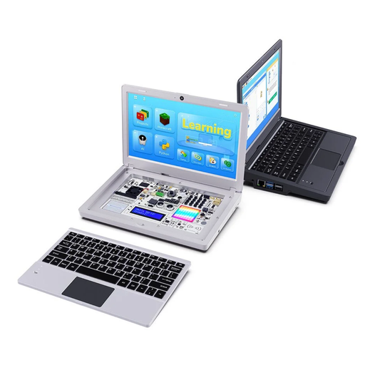 Elecrow CrowPi2 Raspberry Pi Laptop โ All-in-one kit for coding & hardware. -STEM Kit -Robocraze