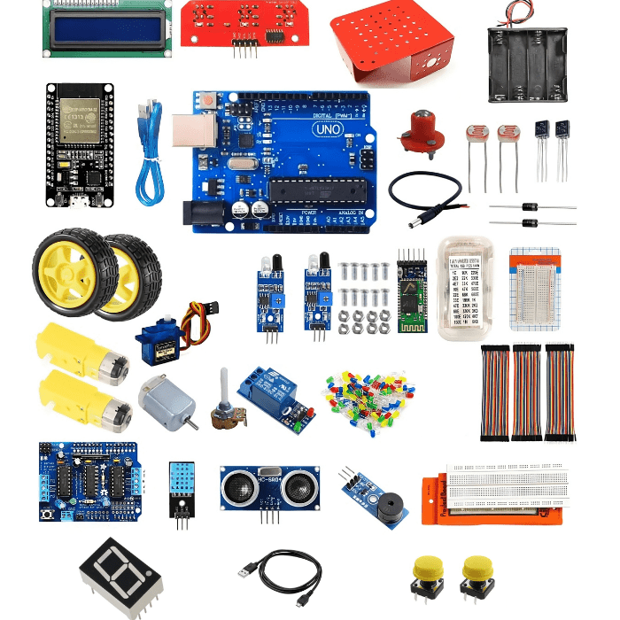 IoT and DIY Smart Car Starter Kit – Beginner-friendly DIY Kits, STEM Kits, and Robot Kits for IoT projects - Robocraze
