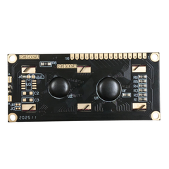 16x2 LCD (Blue) - 16x2 blue LCD display for microcontroller & DIY projects. -Arduino LCD Display -Robocraze