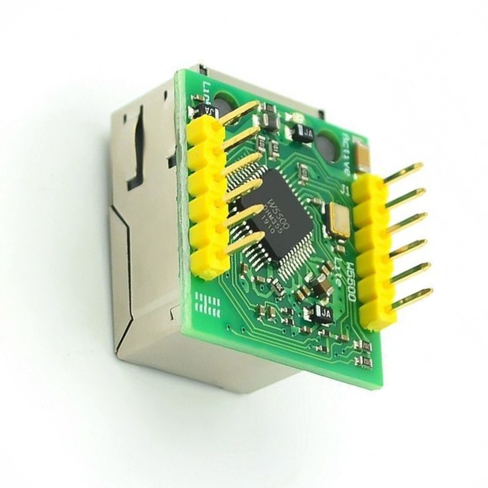 W5500 Mini Ethernet Gateway Module – Stable network communication for IoT. -Ethernet Cable -Robocraze