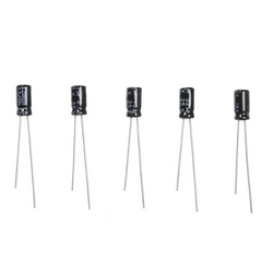 15 Value Electrolytic Capacitor Kit (200PC) – Comprehensive set for circuits & DIY. -Basic Components -Robocraze