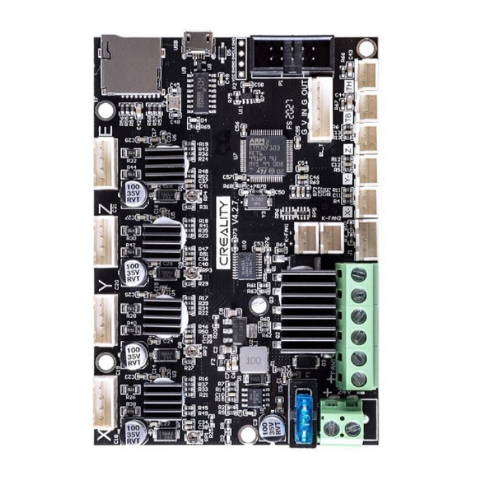 Creality Ender-3 V2 Silent Motherboard – Quieter 3D printing with a silent motherboard. -Robocraze