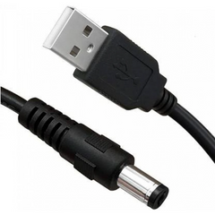 USB to DC Adapter Cable 5.5mm x 2.1mm 100cm – Reliable Arduino USB Cable for powering devices with a DC jack. -Robocraze