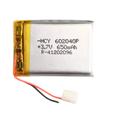 Witty Fox 650mAh Rechargeable 3.7v LiPo Battery -Lithium Polymer Battery for Drone -Robocraze