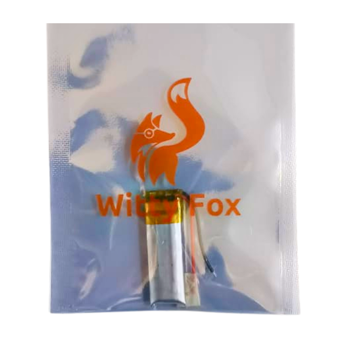 Witty Fox 70mAh Rechargeable 3.7V Lithium Polymer Battery -Drone Battery -Robocraze