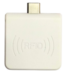 125KHz Android Phone MicroUSB RFID Reader - 125KHz Android MicroUSB C Type RFID Reader for mobile access control. -Robocraze